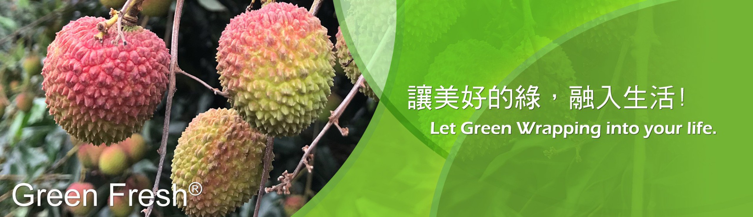 讓美好的綠，融入生活